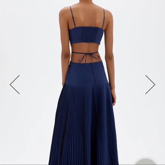 Jonathan Simkhai - Navy Blue Dress / Gown dress - Picture 6 of 7